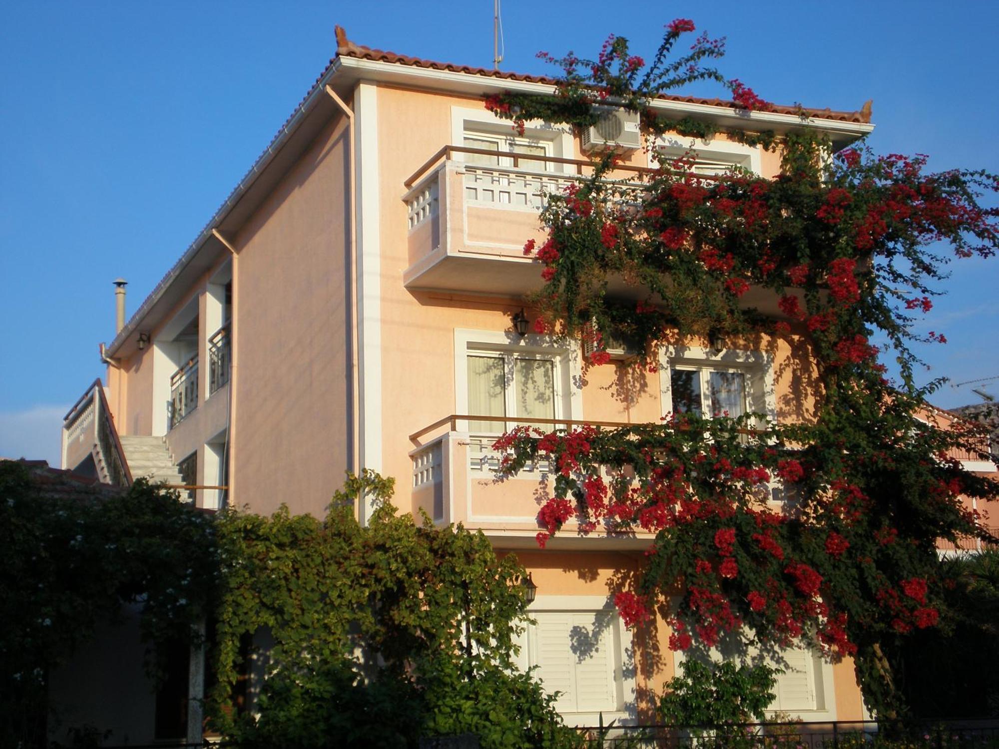 Theodora Studios & Apartments Skala  Bagian luar foto