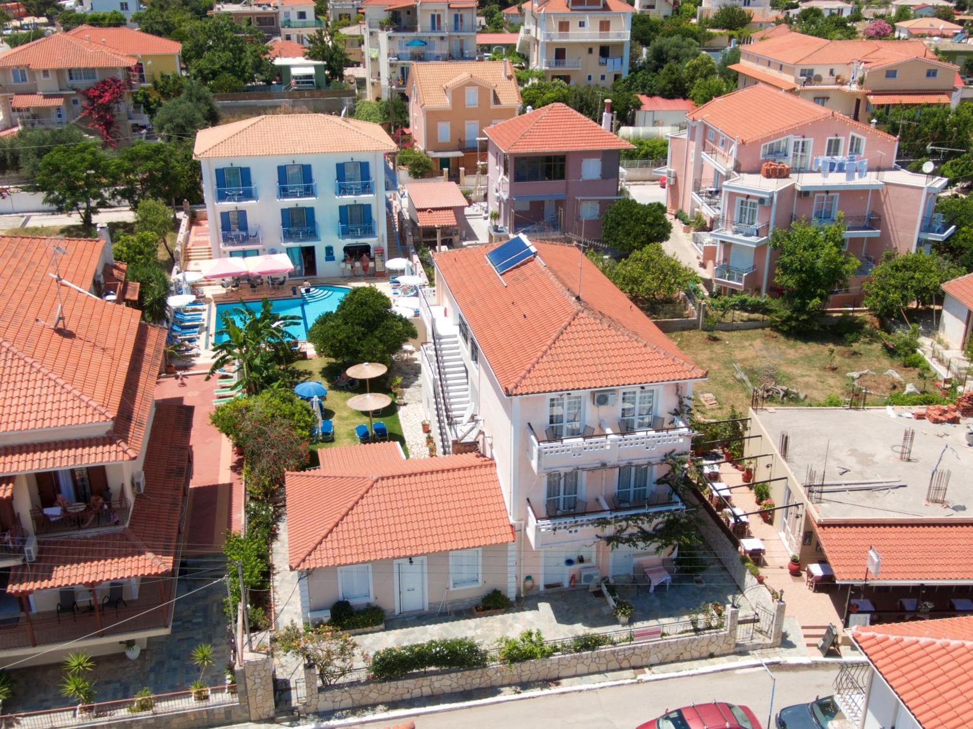 Theodora Studios & Apartments Skala  Bagian luar foto