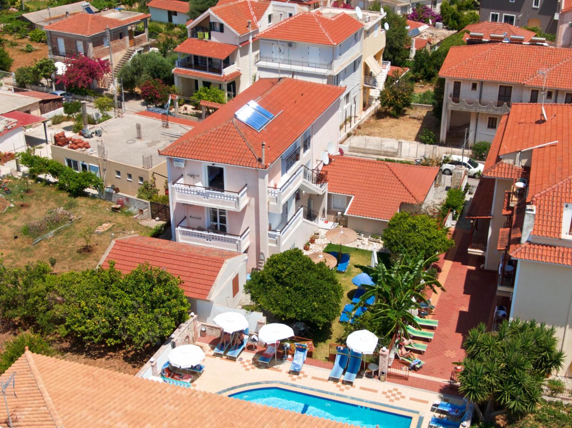 Theodora Studios & Apartments Skala  Bagian luar foto